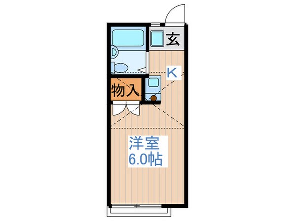 グリ－ンタウン前原の物件間取画像